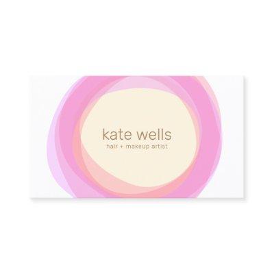 Pink Yellow Zen Circle Salon Spa