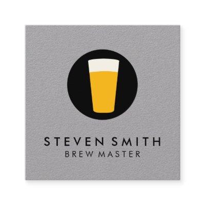 Pint of Beer Logo Square