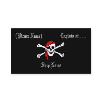 Pirate Business/Profile Card