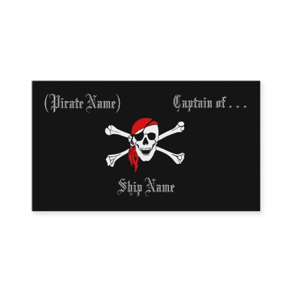 Pirate Business/Profile Card