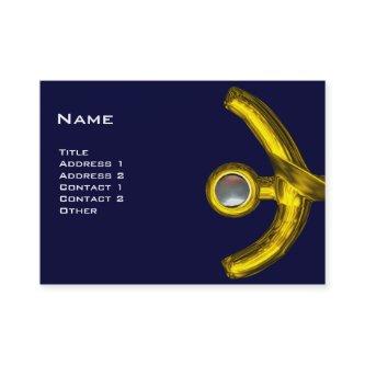 PISCES ABSTRACT, Pearl blue yellow pink grey