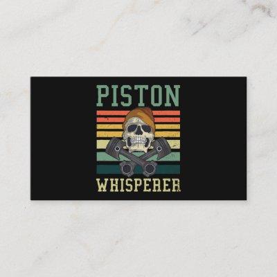 Piston Whisperer Design Car Mechanic