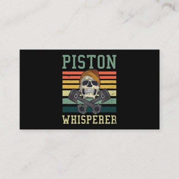Piston Whisperer Design Car Mechanic
