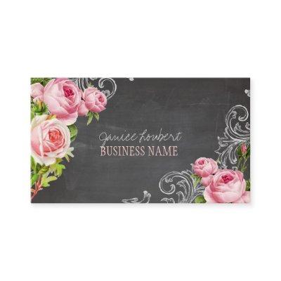PixDezines Chalkboard+Vintage Roses