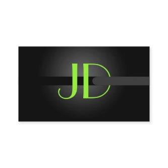 PixDezines Cool Neon Lights Monogram