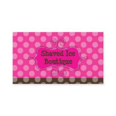PixDezines Hot Pink + Chocolate Polka Dots