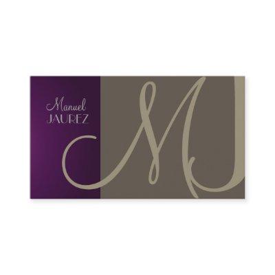 PixDezines Monogram  en retro colors