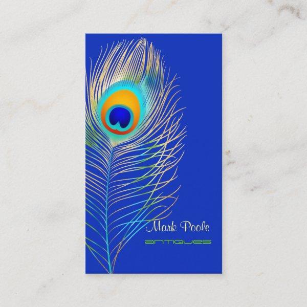 PixDezines Peacock Aqua Blue/DIY cobalt background