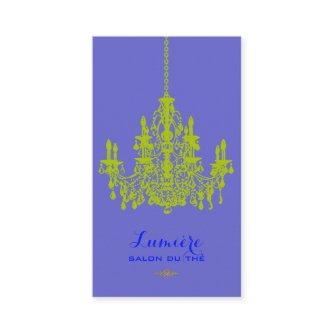 PixDezines peridot green chandelier/DIY color