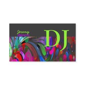 PixDezines Retro DJ+disco swirls