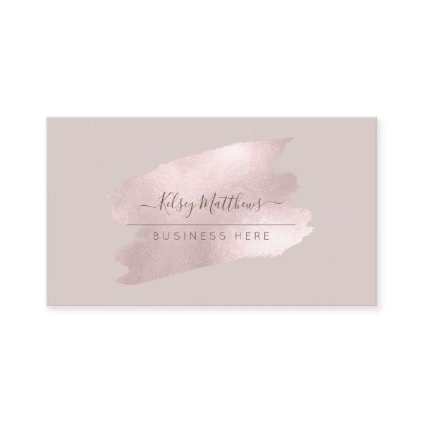 PixDezines Shimmering Blush Pink H2 Brush Stroke