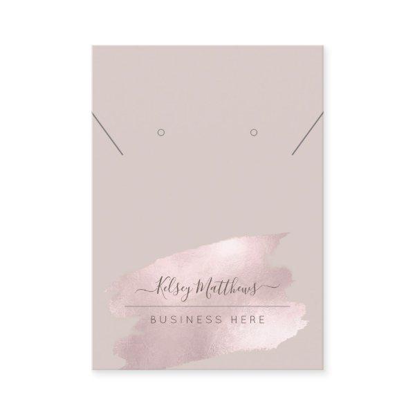 PixDezines Shimmering Blush Pink Necklace Earring