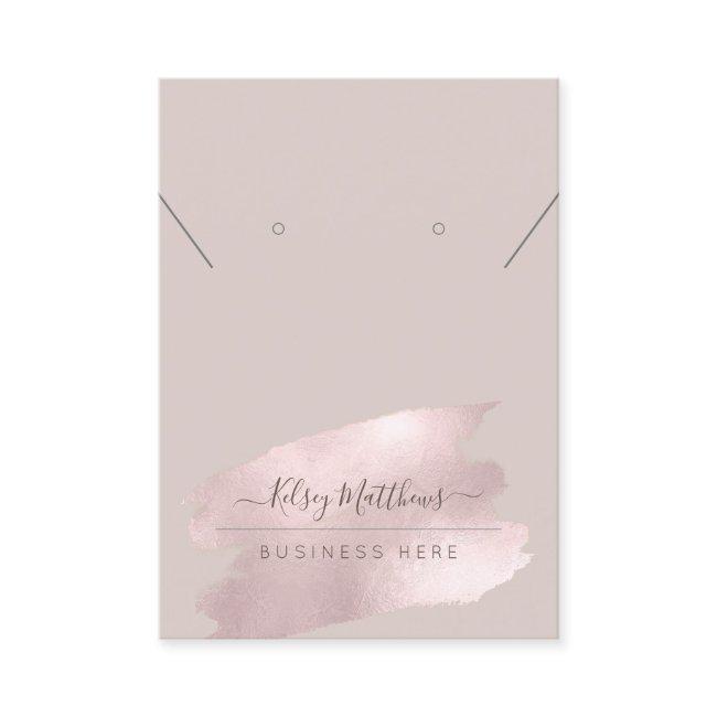 PixDezines Shimmering Blush Pink Necklace Earring