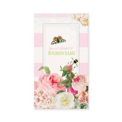 PixDezines vintage primrose, peonies