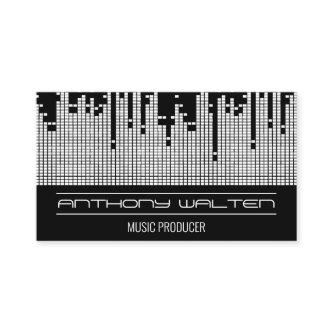 Pixel Sound Bar Background