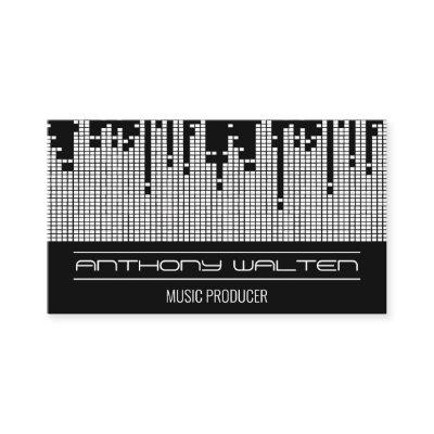 Pixel Sound Bar Background