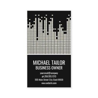 Pixel Sound Bar Background