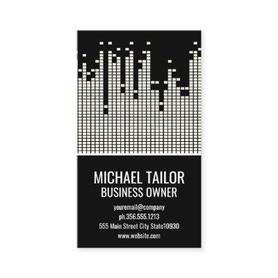 Pixel Sound Bar Background