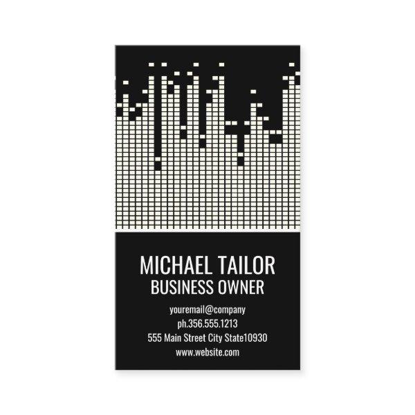 Pixel Sound Bar Background