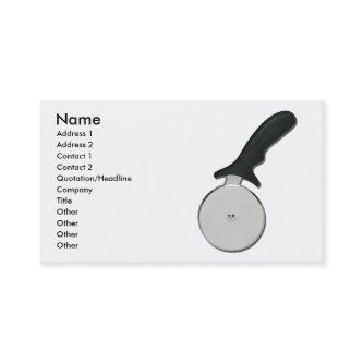 Pizza Cutter Profile Card Template