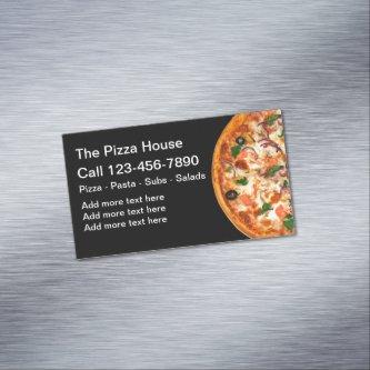 Pizza Delivery Business Magnets