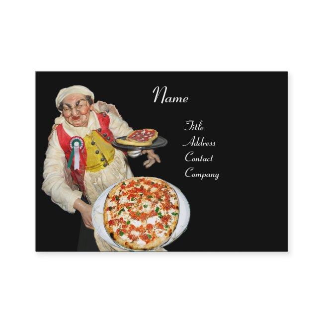 PIZZA PARTY ITALIAN KITCHEN, PIZZERIA ,black red