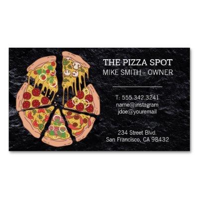 Pizza Pie Slices  Magnet