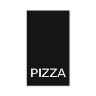 pizza punch card