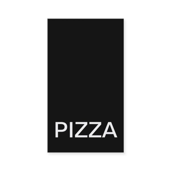 pizza punch card