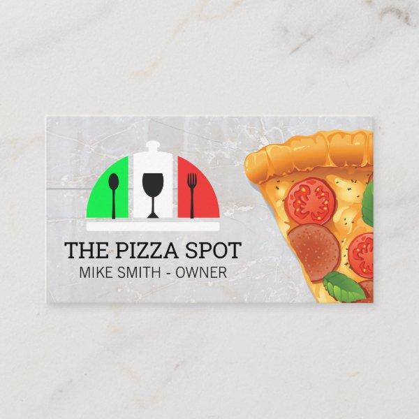 Pizza Slice | Italian Restaurant Logo
