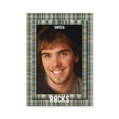 Plaid Senior Class of 2010 Photo Cards