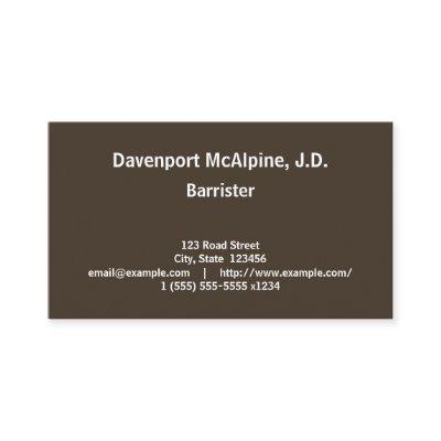 Plain and Basic Professional Lawyer