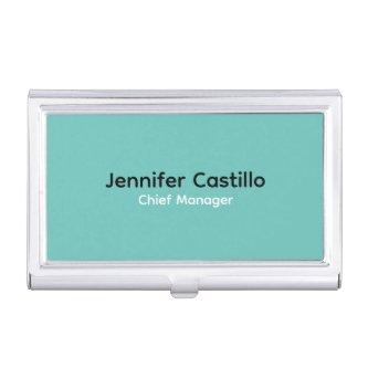 Plain Blue Black White Minimalist Modern  Case