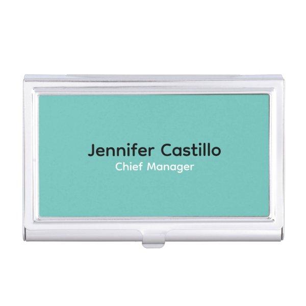 Plain Blue Black White Minimalist Modern  Case
