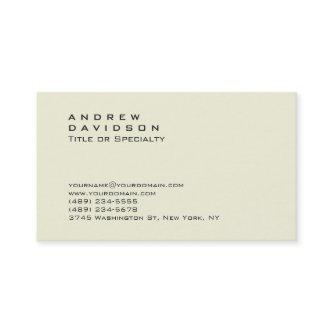 Plain Contemporary Beige Stylish