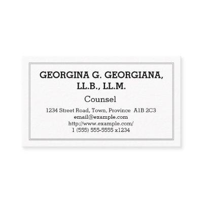 Plain Counsel