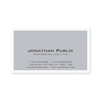 Plain Creative Grey White Design Modern Elegant