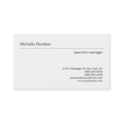 Plain Creative Modern Minimalist Orange White