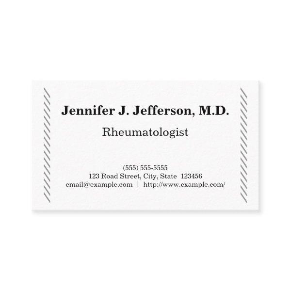 Plain & Customizable Rheumatologist