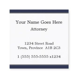 Plain, Dapper Professional Lawyer