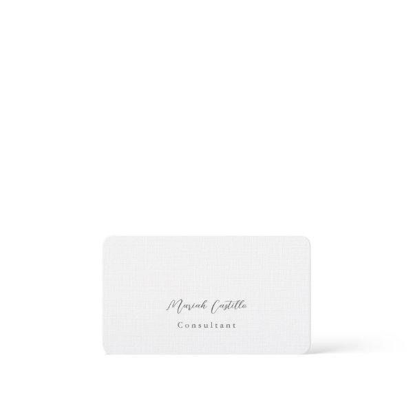 Plain Elegant Calligraphy Script Minimalist Design