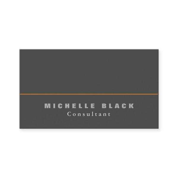 Plain Elegant Grey Professional Modern