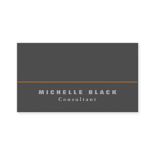 Plain Elegant Grey Professional Modern