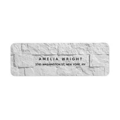 Plain Elegant Modern Trendy Wall Design Label