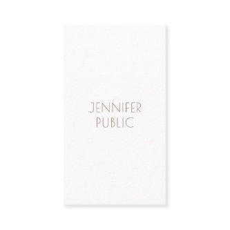 Plain Elegant Monogram Modern Design Professional