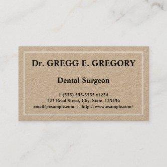 Plain & Minimal Dental Surgeon
