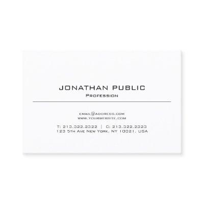 Plain Modern Simple Design Elegant Professional