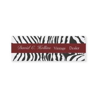 Plain Modern Zebra Mini