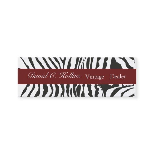 Plain Modern Zebra Mini