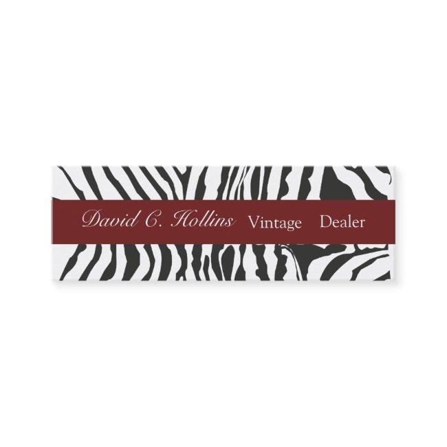 Plain Modern Zebra Mini